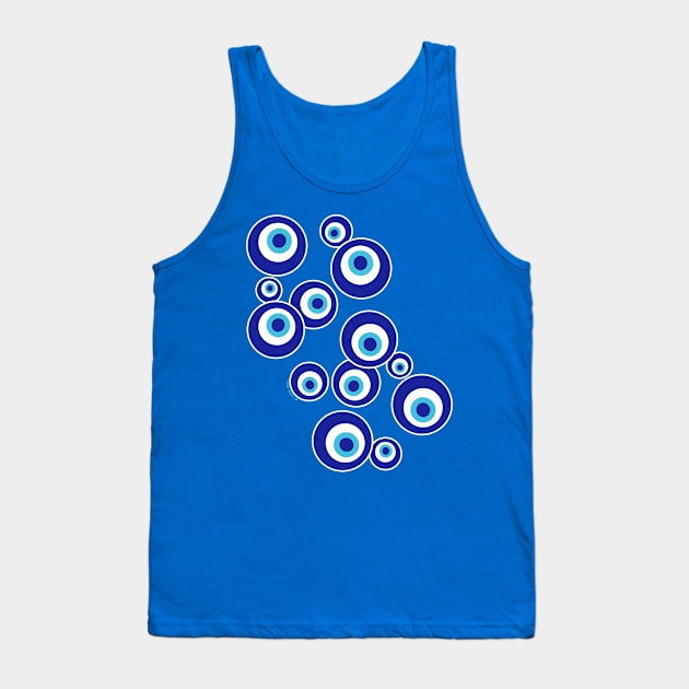 Mod Evil Eyes Tank Top by jrotem